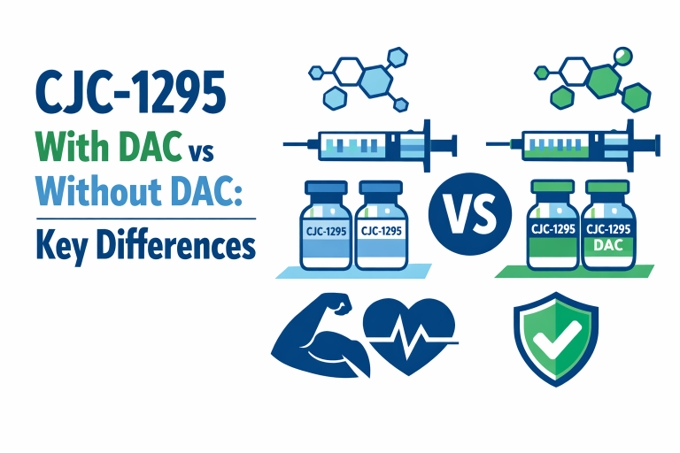 CJC-1295 With DAC vs Without DAC: Key Differences