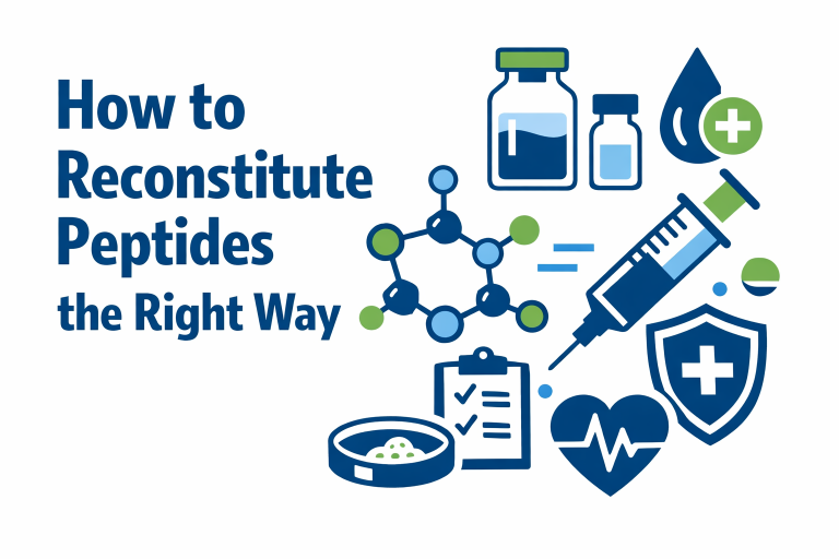 How to Reconstitute Peptides the Right Way