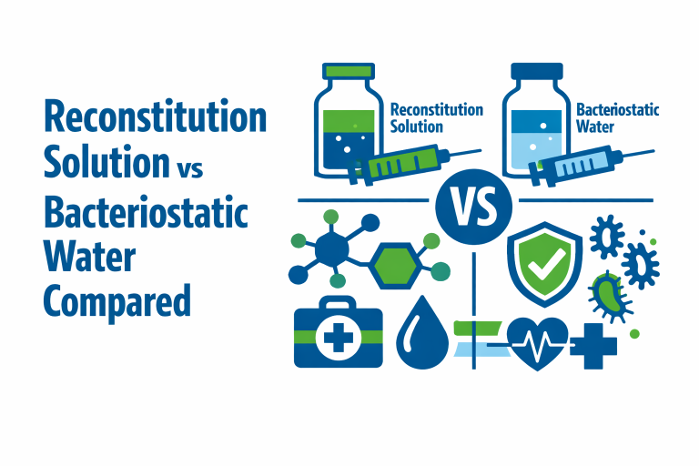 Reconstitution Solution vs Bacteriostatic Water Compared